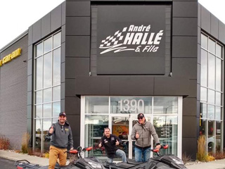 André Hallé et Fils - Location de motoneige, Ski-Doo, VTT - Gaspésie
