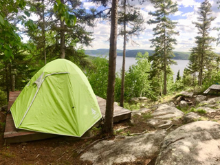 Camping au Sommet du Fjord - Côte-Nord