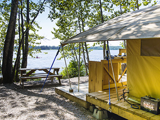 Camping de la réserve faunique des Laurentides - Québec