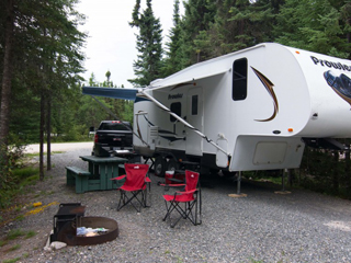 Camping Municipalité de Baie-James Lac Matagami