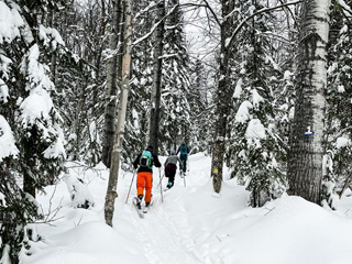 Ski de fond au Mont Grand-Fonds - Charlevoix