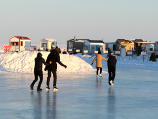 Village sur glace de Roberval