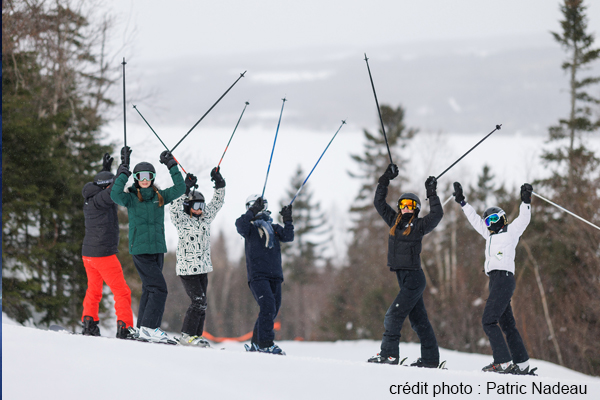 Venez skier en famille au Bas-Saint-Laurent
