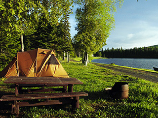 Camping de la réserve faunique de Rimouski - Bas-Saint-Laurent
