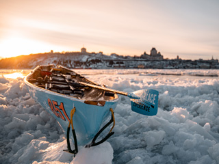 Canot à glace expérience - Québec