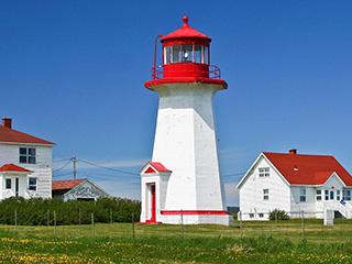 Maison de l'assistant-gardien du phare de Cap-d'Espoir - Les Maisons du Phare - Gaspésie