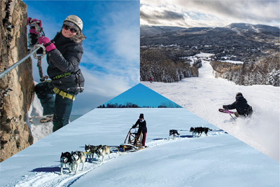 Passeport Aventure : Via ferrata, ski alpin et traineau à chiens