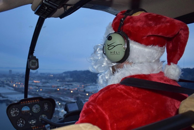 Cadeau de Noël – tours d’hélicoptère
