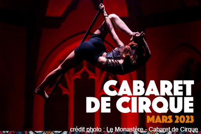 Billet de spectacle du Cabaret de Cirque 