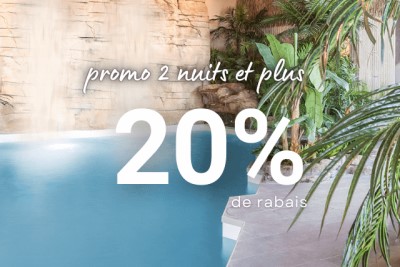 Promotion 2 nuits 20%