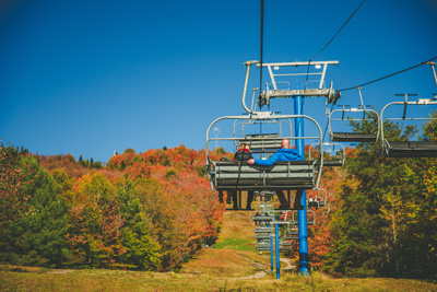 Découvrez les activités d'automne dans les stations de ski de Lanaudière