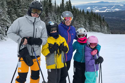 Forfait ski alpin famille