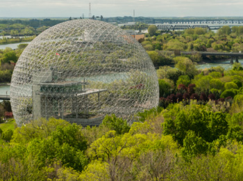La Biosphère, crédit photo : Environnement et Changement climatique Canada, 2016