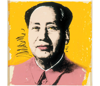Toile Mao d'Andy Warhol