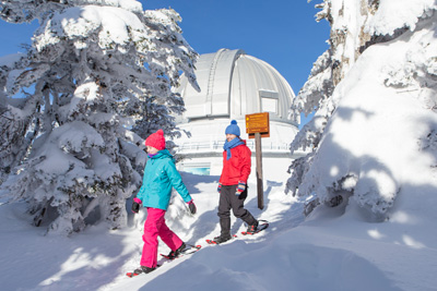 Le parc national du Mont-Mégantic : un voyage saisissant de la neige aux étoiles!