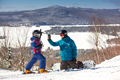 Le plaisir de skier au Québec, c’est contagieux!